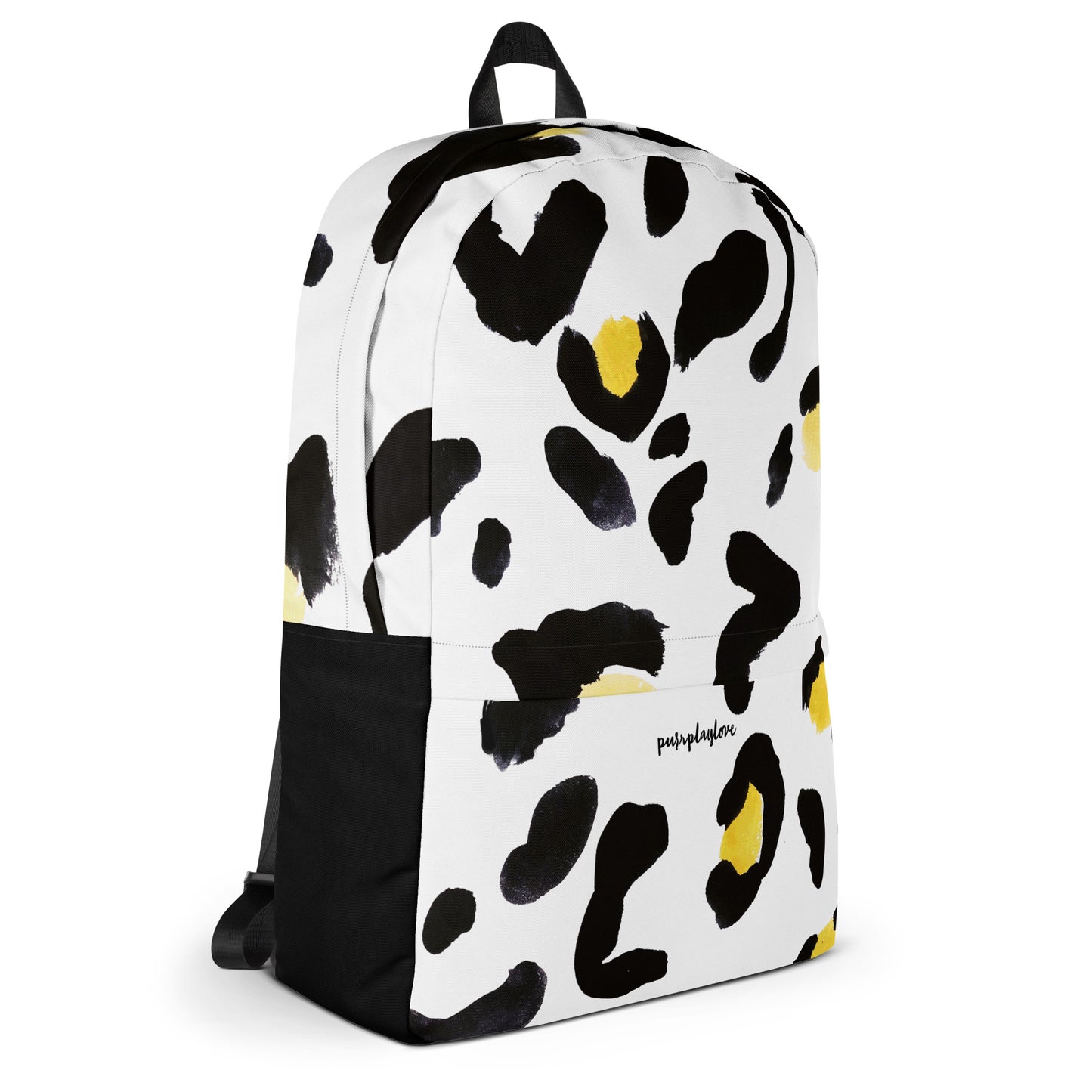 White Leopard Backpack