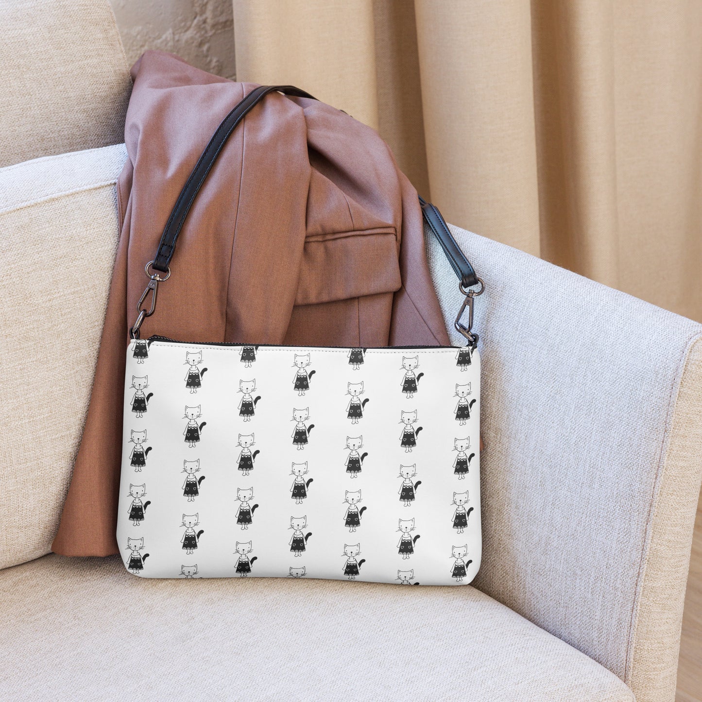 Cat Mom Crossbody Bag