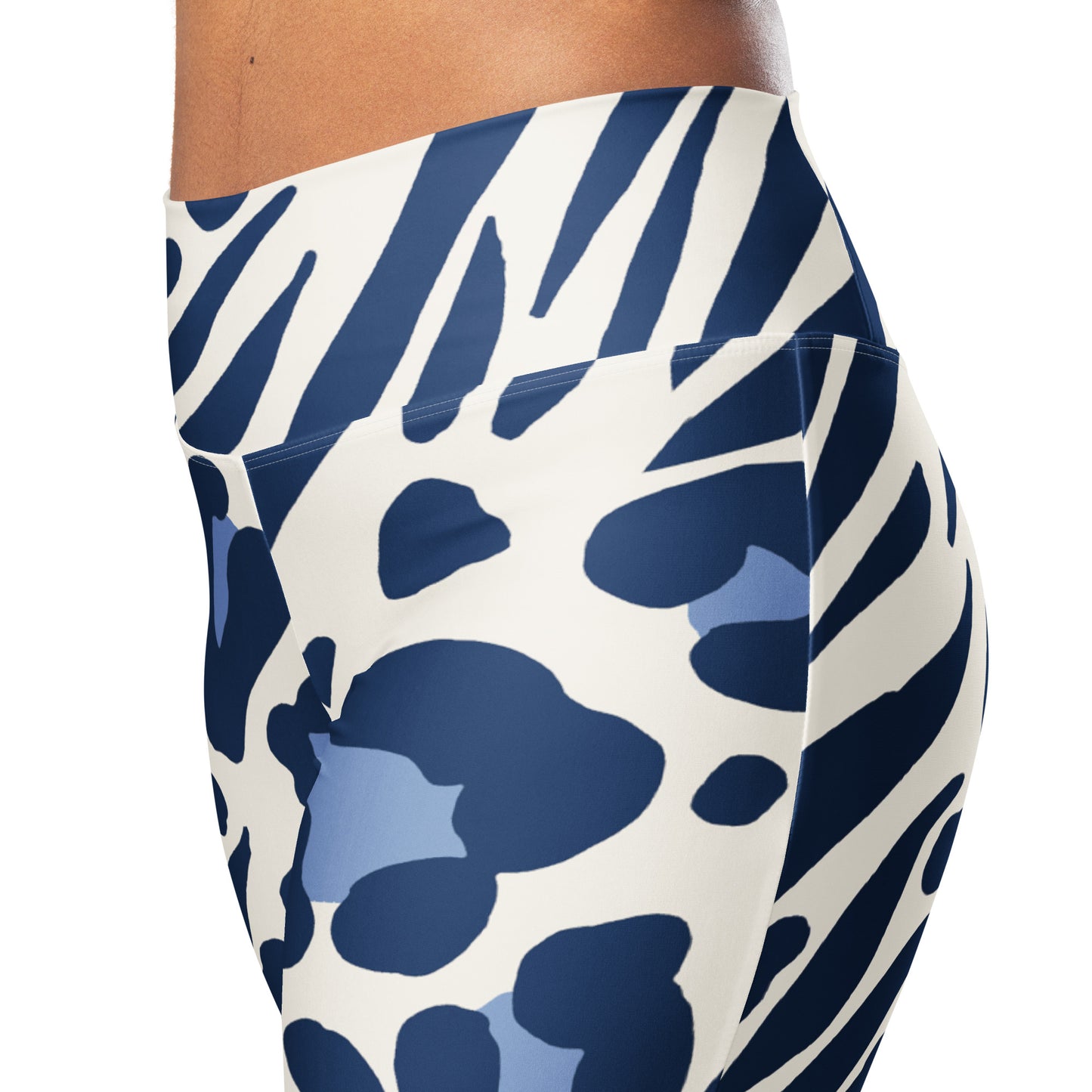 Spots & Stripes Flare Leggings