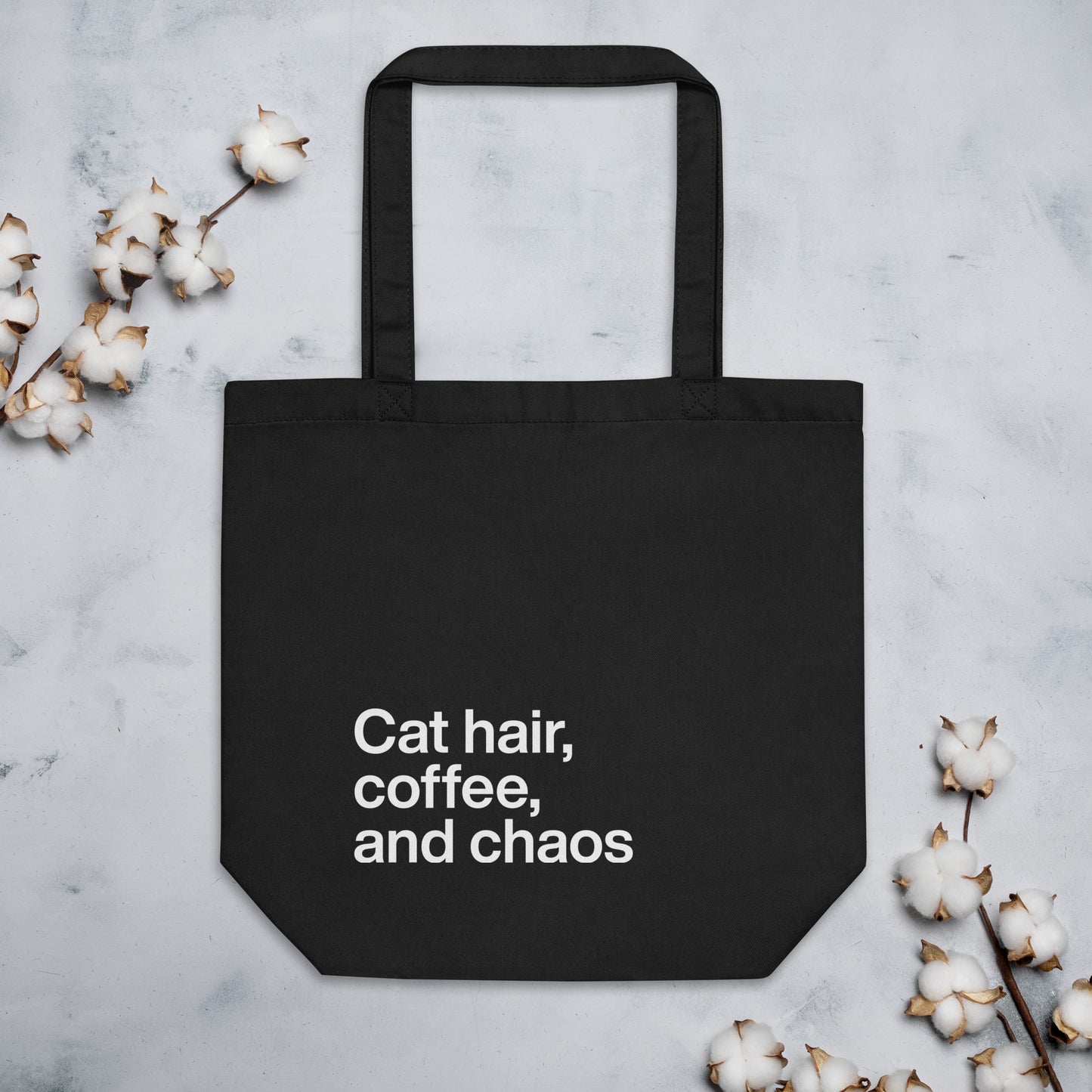 Cat, Coffee, Chaos Tote