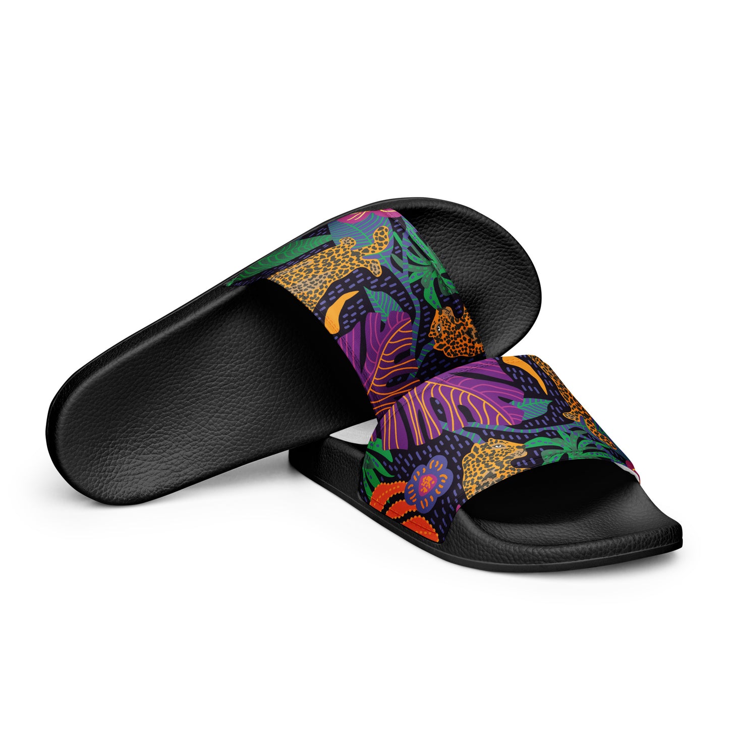 Botanical Cheetah Slides