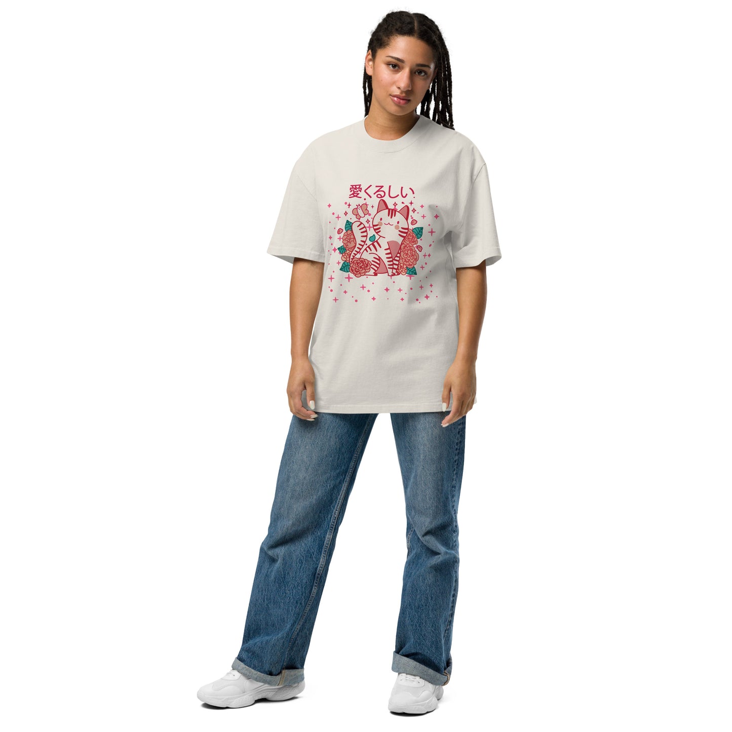 Bed of Roses Oversized Faded T-shirt