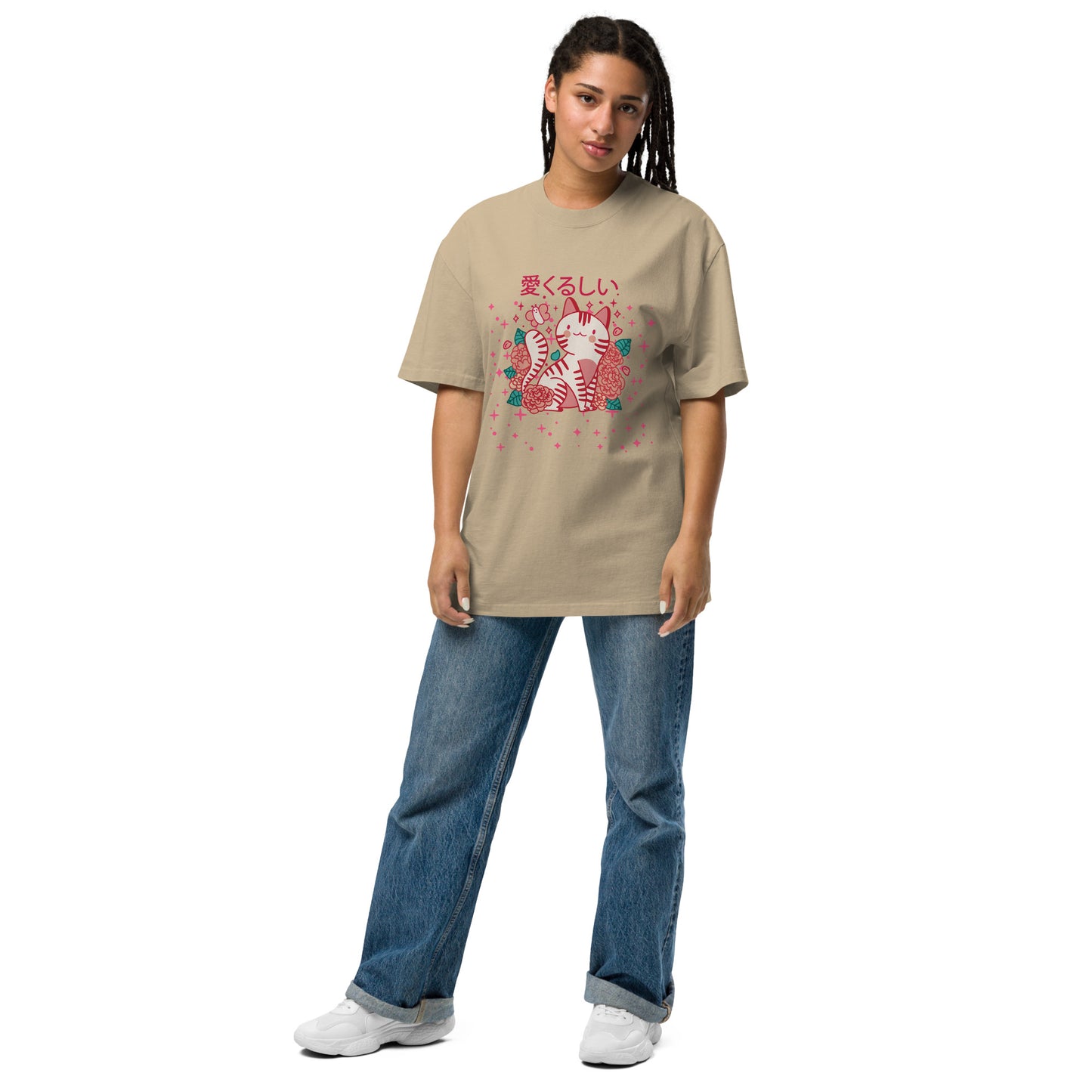 Bed of Roses Oversized Faded T-shirt