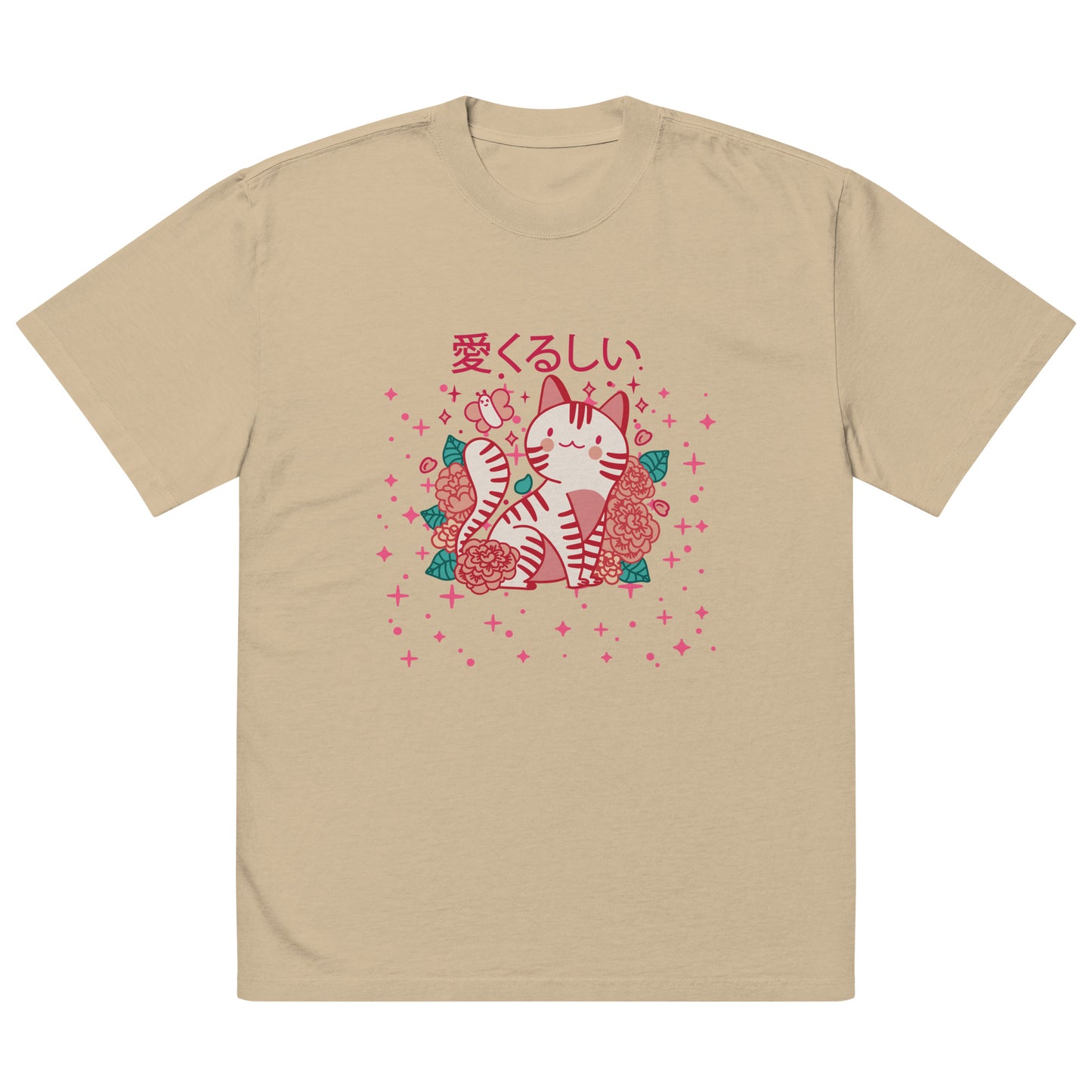 Bed of Roses Oversized Faded T-shirt