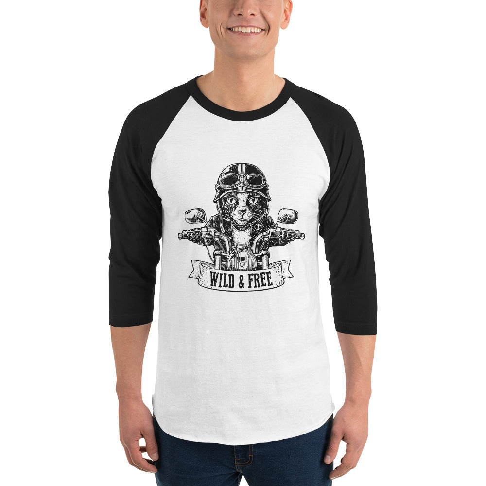 Wild Cat Rider Raglan