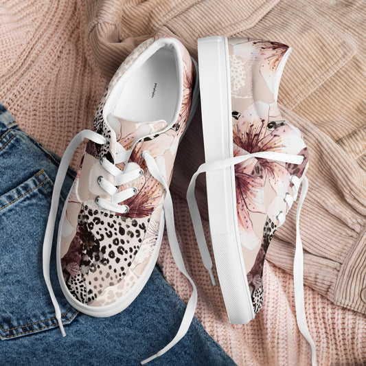 Floral Leopard shoes