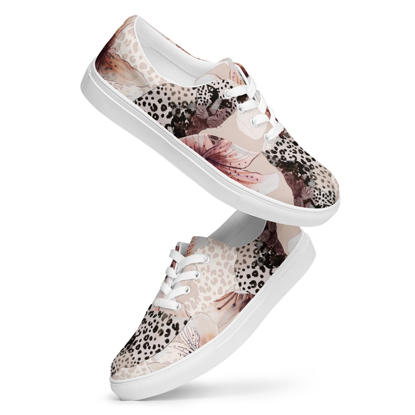 Floral Leopard shoes