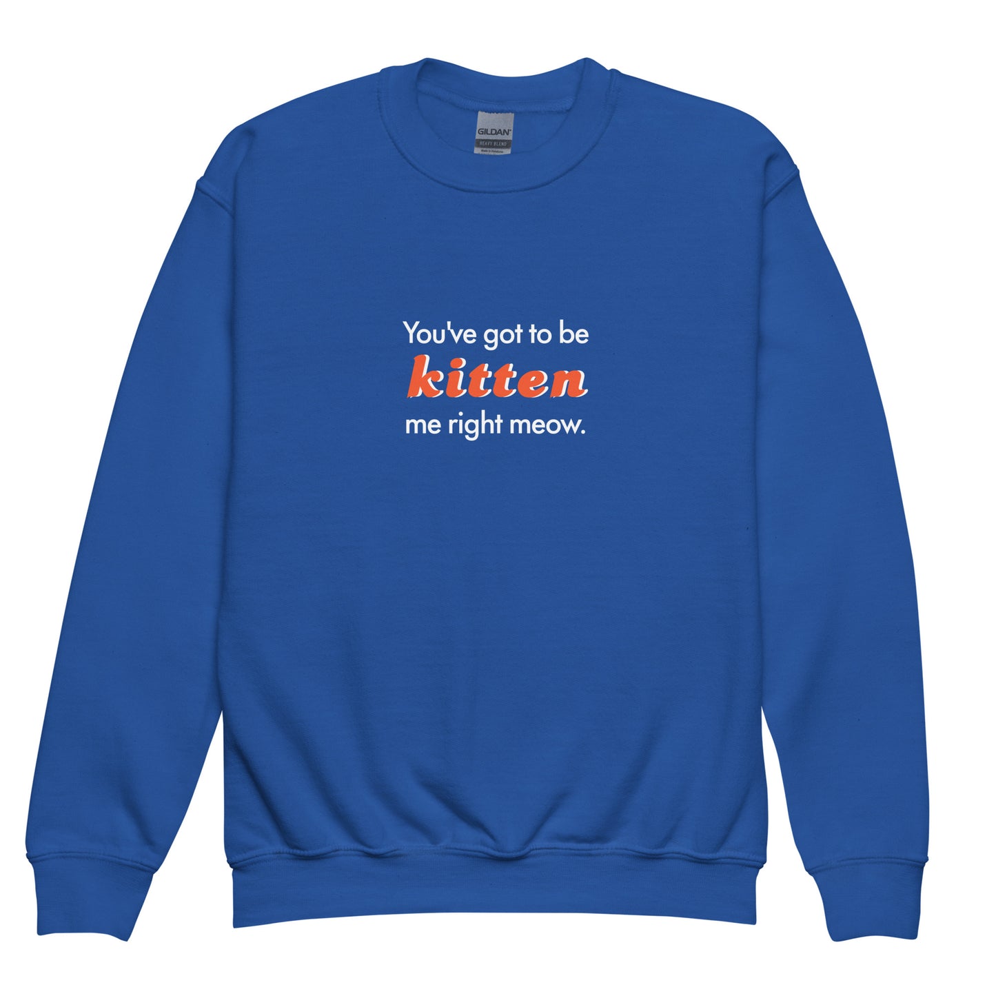 Kitten Me Crewneck Sweatshirt